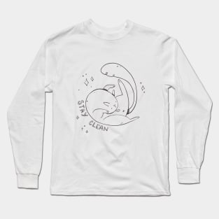 stay clean Long Sleeve T-Shirt